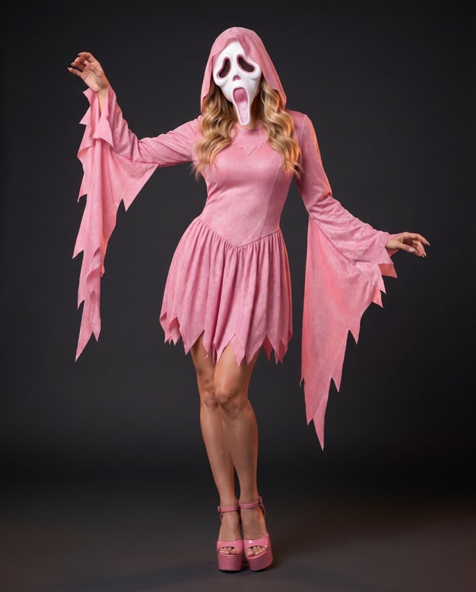 Pink Ghost Dress